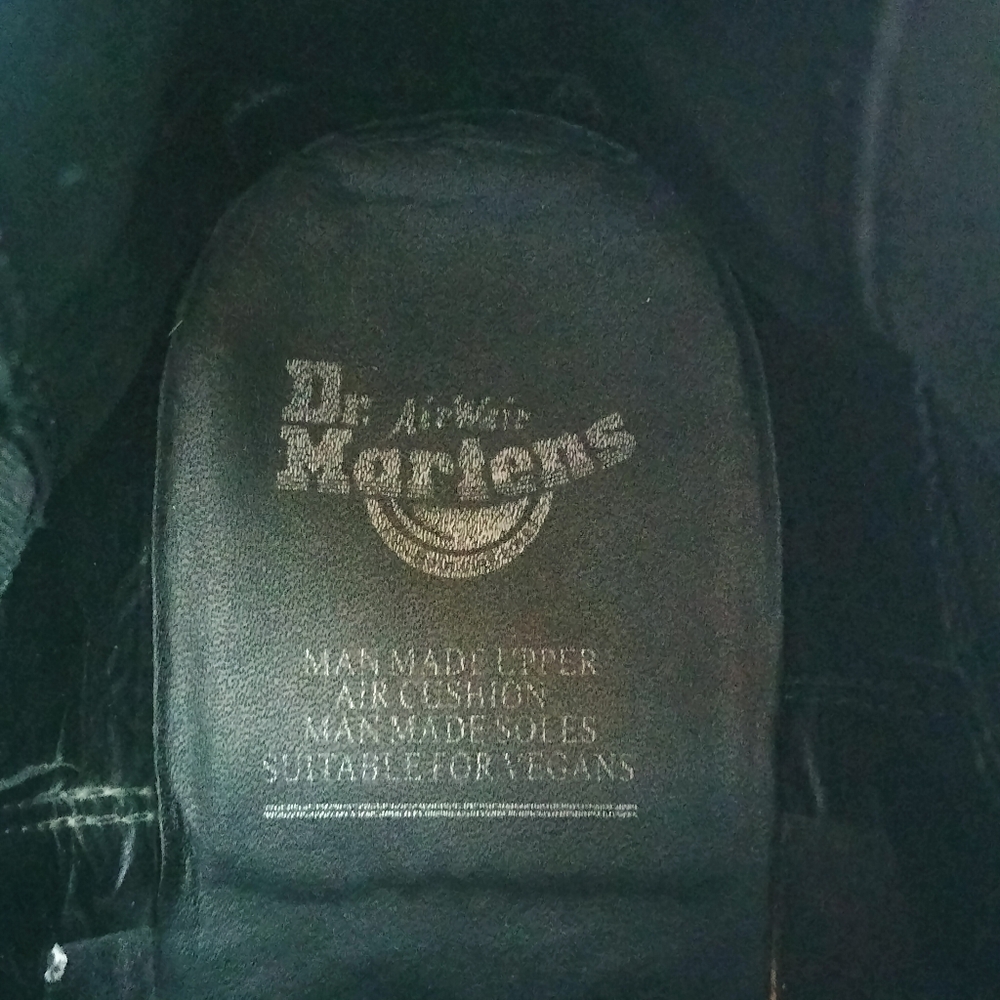Dr. Martens Women's Cherry Red VEGAN Leather Chelsea Boots - Picture 10 of 11